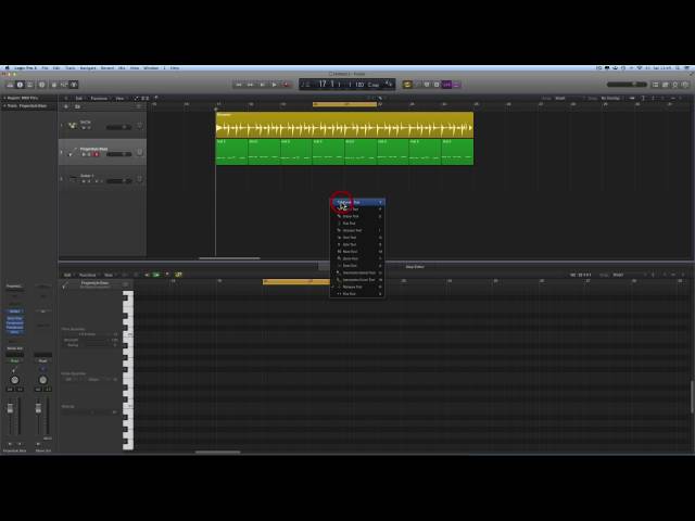 Logic Pro X tips 5 - Zoom fit selection horizontally