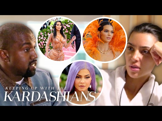 Kim Kardashian, Kendall & Kylie Jenner Slay The Met Gala in Custom Mugler & Versace  | KUWTK | E!