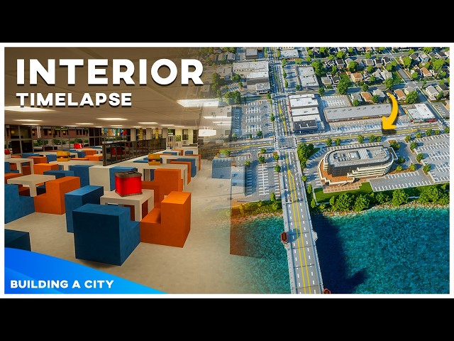 Adding Interior to Empty Buildings - Building A City #191 [Minecraft Timelapse]