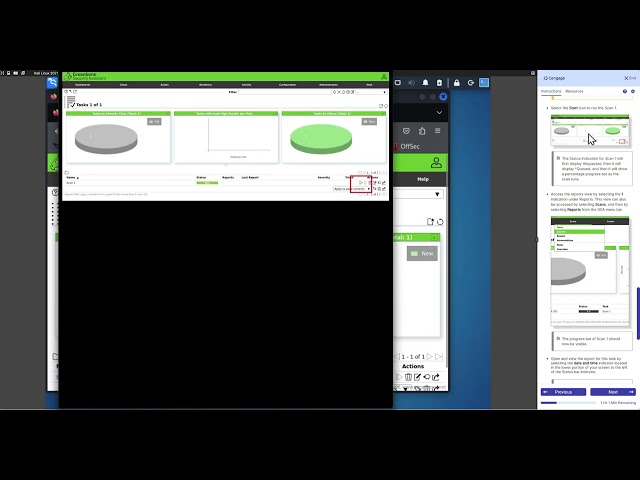Virtual Lab 8-1 Perform Vulnerability Scans