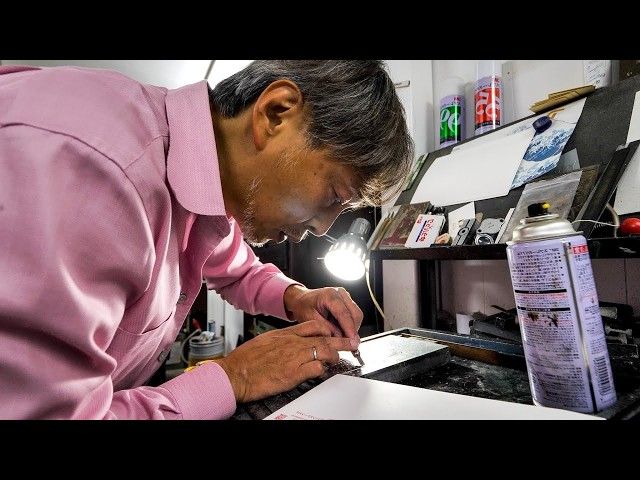 How a One-Man Japanese Workshop Creates One-of-a-Kind Business Cards