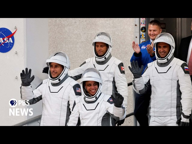 WATCH LIVE: NASA launches Crew-13 to International Space Station