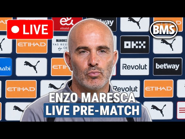 🔴 LIVE | Enzo Maresca | Man City v Norwich City | Carabao Cup