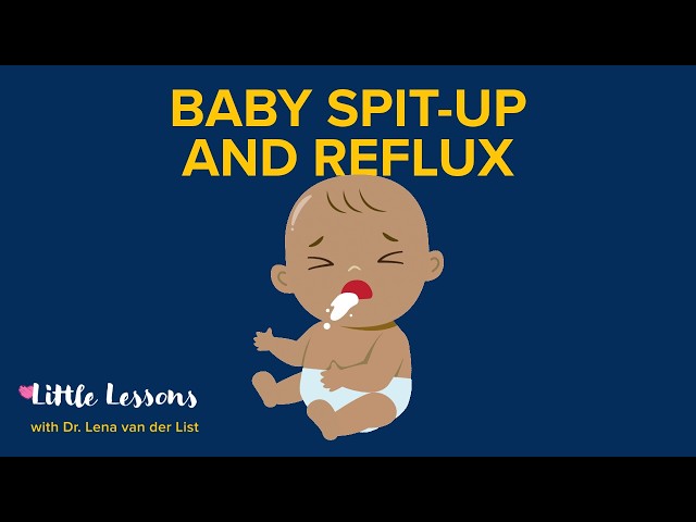 Baby Spit-Up and Reflux: What’s Normal? | Little Lessons w/ Dr. Lena van der List