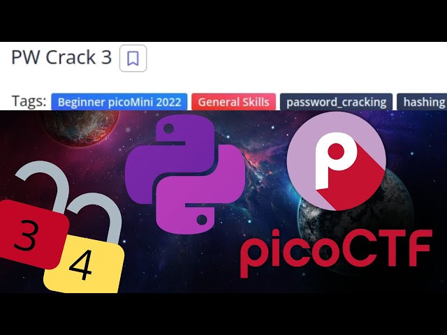 For Loops and Vim Magic! | picoCTF 2022 #05 "PW Crack 3 & 4"