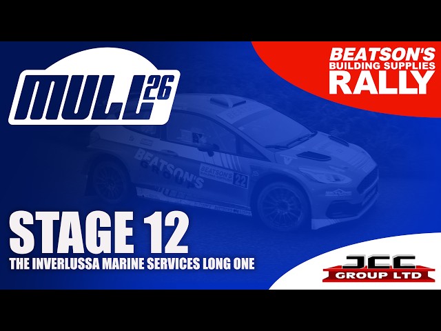 LIVE! Beatson's Building Supplies Mull 26 Rally - Stage 12