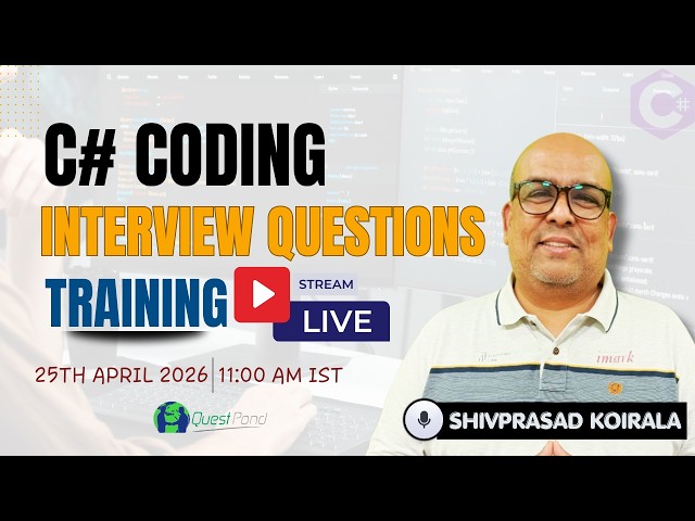 C# Coding Questions Live Training
