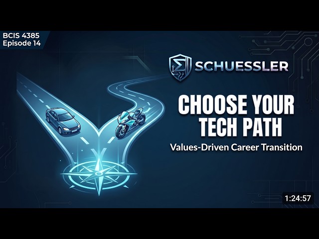 5 Paths to a Career Pivot (Podcast) | BCIS 4385 Ep. 2026.14