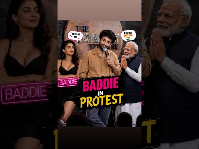 Baddie over Modi #standup #comedy #standupcomedy #protest #bjp #modi #funny #cjp #baddie