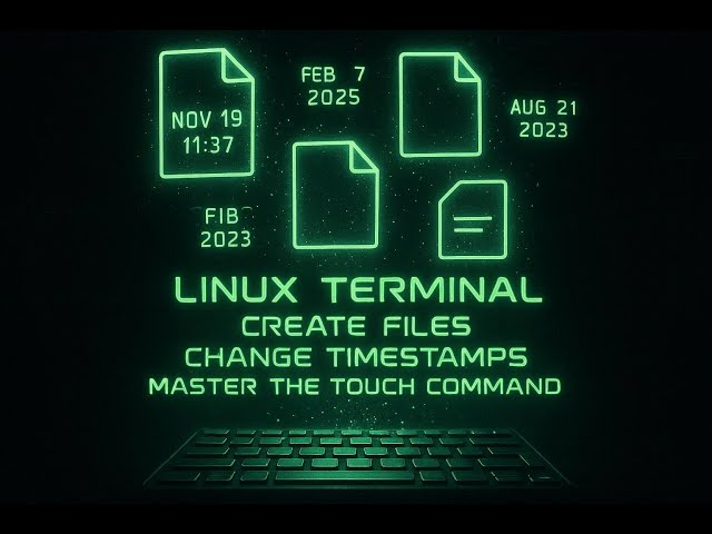 This Linux Command Does More Than You Think (touch Explained)