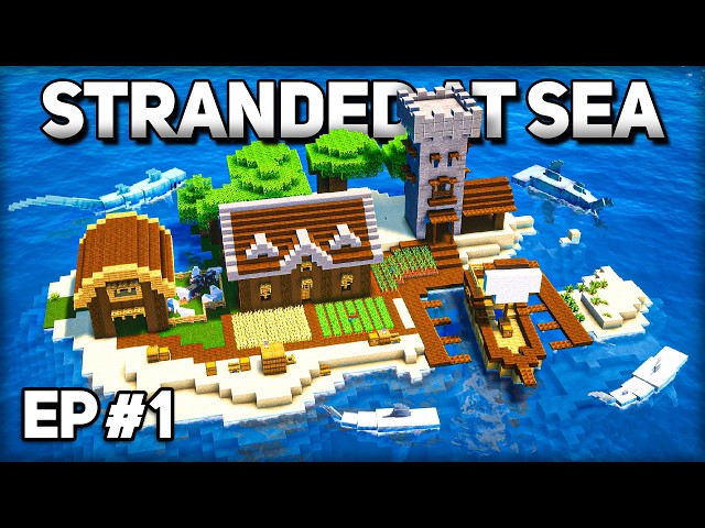 Surviving Minecraft's HARDEST Lone Island Mod