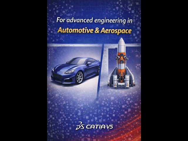 What is CATIA V5 ? #catiav5 #shorts