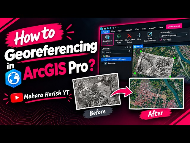 How to Georeference in ArcGIS Pro | Step-by-Step Tutorial