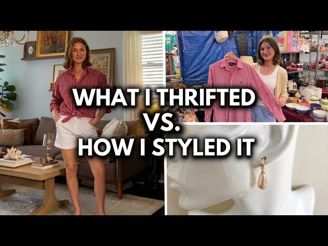 I Browsed Everything at a Flea Market & Styled My $1 Finds 