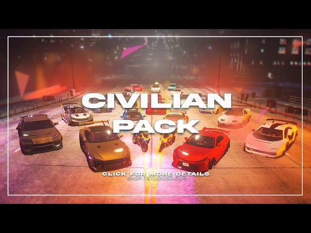Introducing Civilian Vehicles Pack (Lore Friendly) GTA RP FiveM