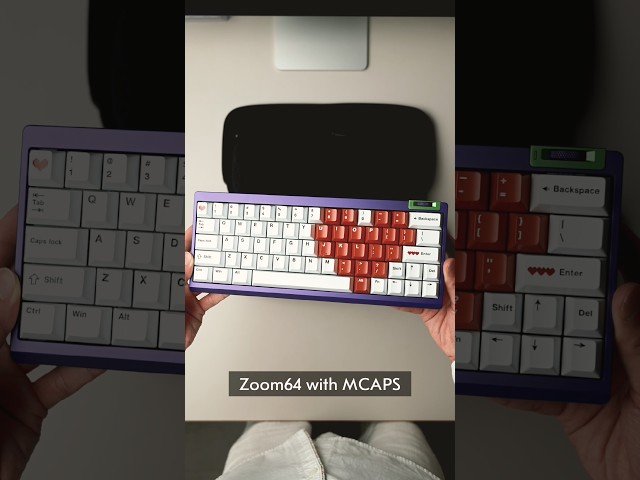 Meletrix MCAPS Aluminum Keycaps #unboxing  #asmr #keyboard #mechanicalkeyboard  #keycaps #showcase