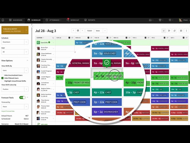 Best Online Employee Scheduling Software | When I Work