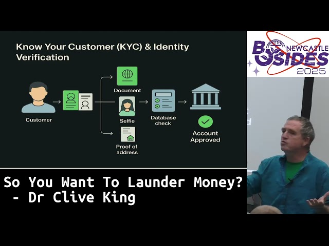 So You Want To Launder Money? - Dr Clive King