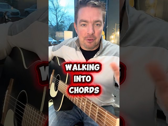 Walking Into Chords Guitar Lesson