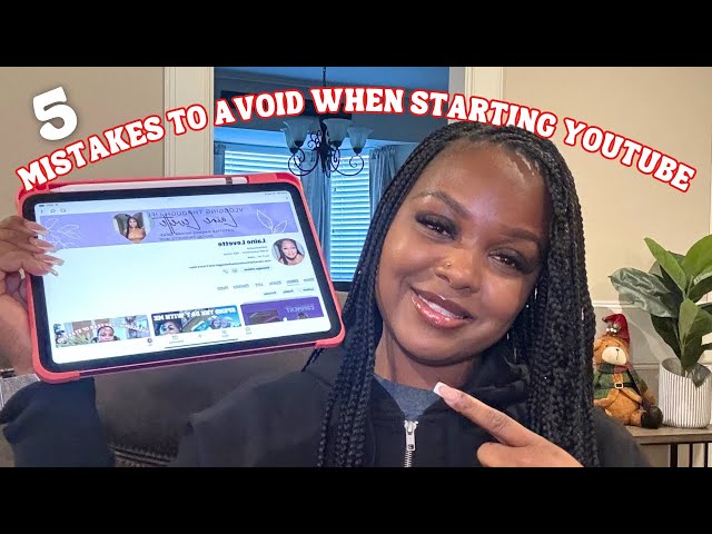 5 YouTube Beginner Mistakes You MUST Avoid to Grow Fast‼️ #howtostartayoutubechannel