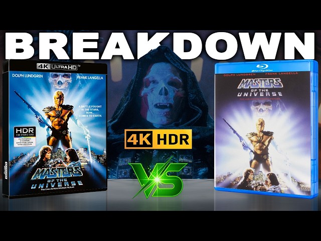 4K UHD HDR Blu-ray Breakdown | Masters of the Universe 1987