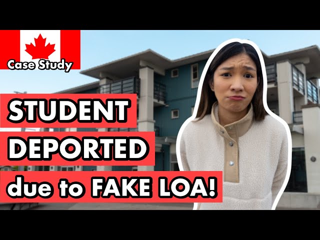 Student DEPORTED for FAKE Acceptance Letter!