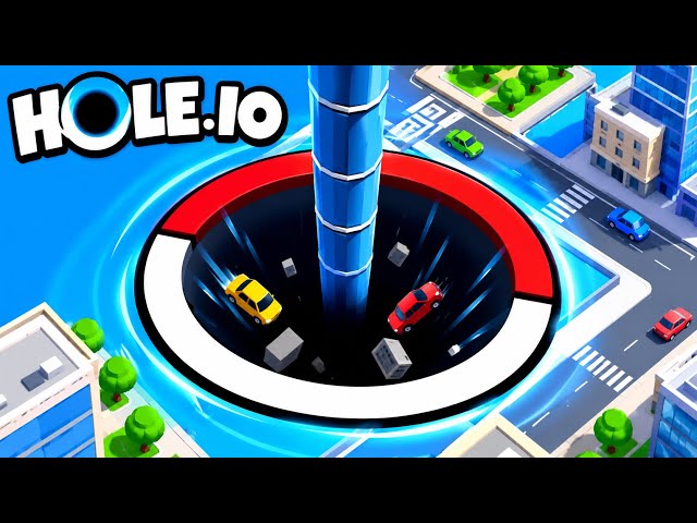Hole.io - Gameplay Walkthrough Tutorial | New. Mobile Game (Android,iOS)