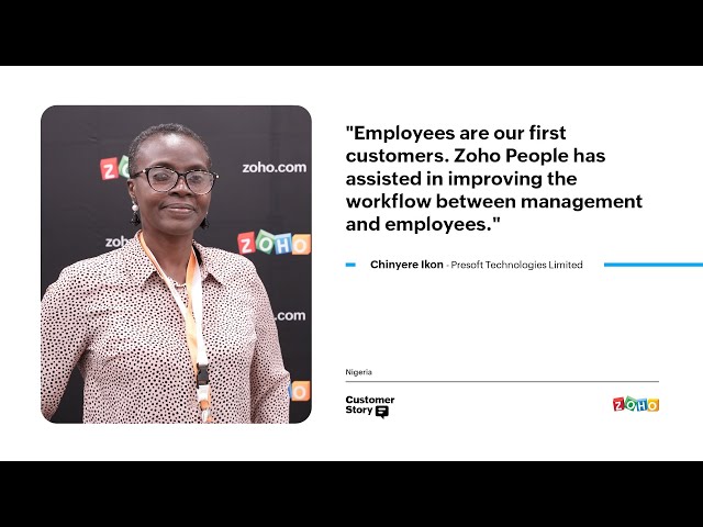 Boosting workflow & communication: Zoho People success story in Nigeria!