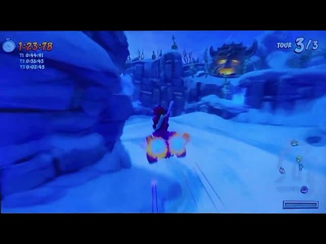 Polar Pass in 01:57:78 | Crash Team Racing Nitro Fueled Time Trial PB