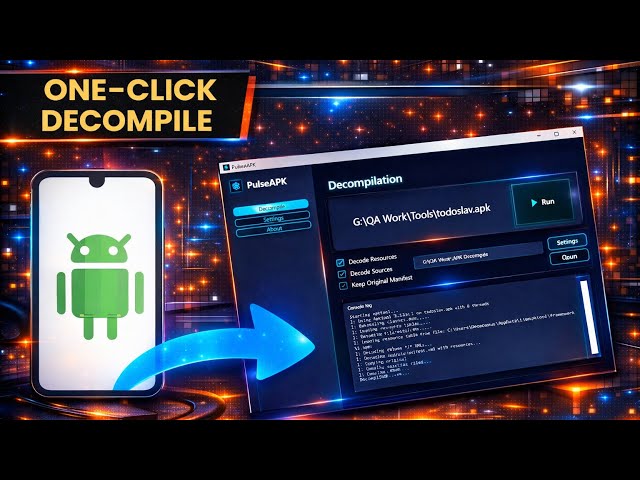 The ApkTool GUI You Wish Existed | Decompile in Seconds