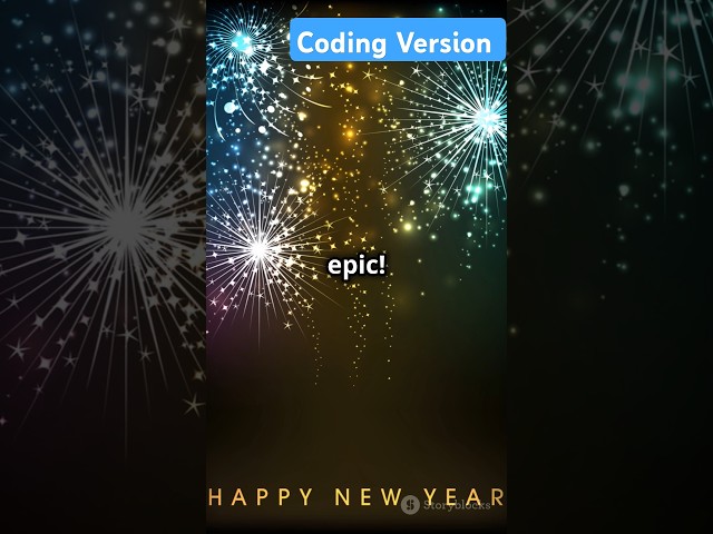 Happy New Year 2025 @coding_version Family! 🎉🚀| #HappyNewYear2025 #CodingCommunity #NewYearNewGoals