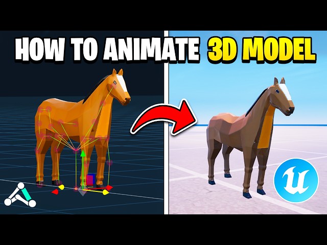 HOW TO RIG AND ANIMATE ANY MODEL | AnimateMesh 3D AI