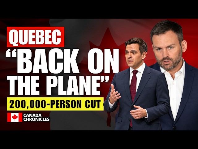 Quebec Immigration Plan: 200,000+ Fewer Temporary Residents—“Back on the Plane”?│Canada Immigration