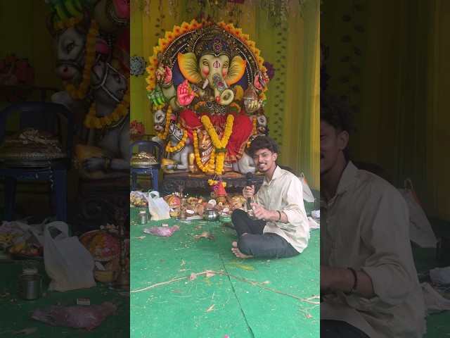 Happy Vinayaka Chavithi 🥳❤️ Mini Vlog Day2 - #shorts #tpgsidhu