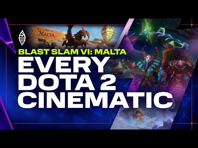 EVERY Play of the Day Dota 2 Cinematic ✋😤🤚 | BLAST SLAM VI: Malta