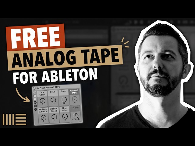 🔴 FREE ANALOG TAPE | ABLETON LIVE