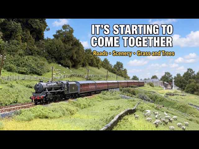 Green Shoots on the Model Railway - Getting Stuck Into the Mainline Build
