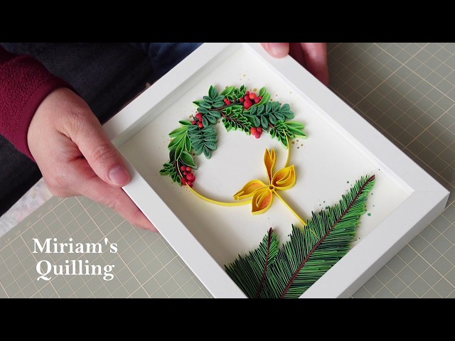 Paper Quilling Christmas Art