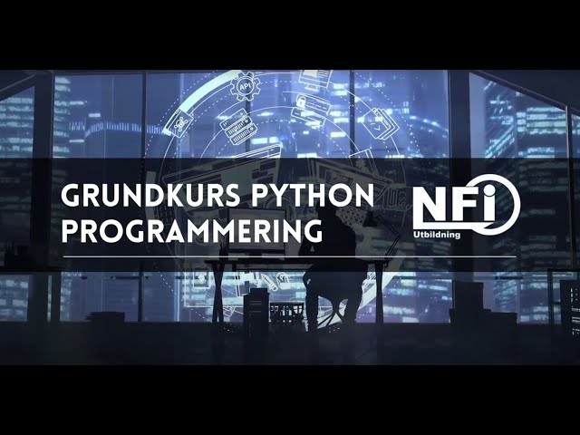 Grundkurs Python programmering