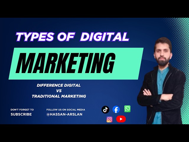 Types of Digital Marketing in 2026 🚀 | 10+ Digital Marketing Types Explained | Complete Guide