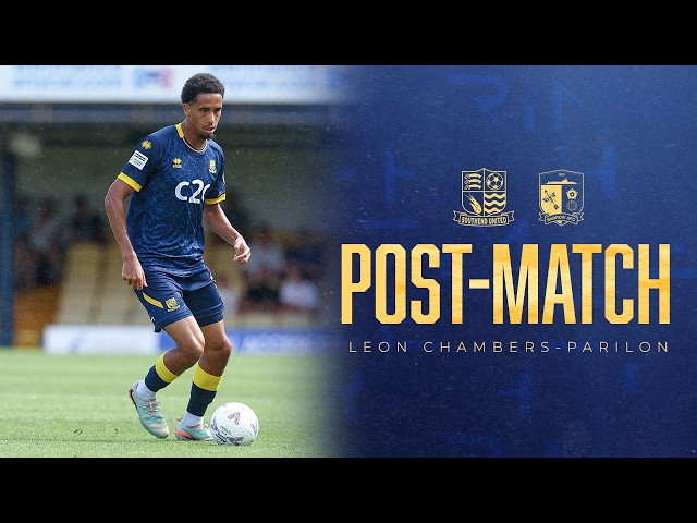 Post-Match: Leon Chambers-Parillon reacts to Barrow defeat