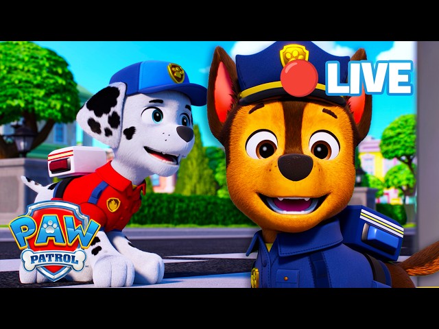 🔴 LIVE! 🚓 @ChasePAWPatrolOfficial to the Rescue! 🚨 PAW Patrol Official