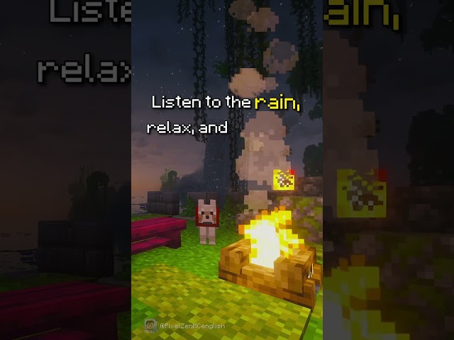 The ultimate cozy night routine in Minecraft #shorts