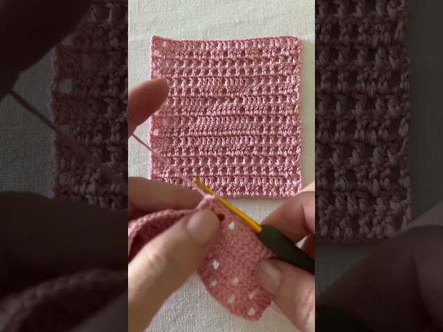 Çift Yönlü Şablon Okuma | Crochet Technique #masamdannotlar