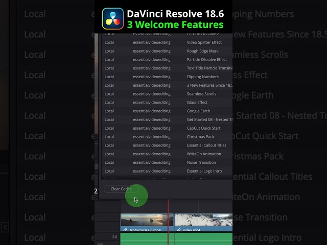 New Features in DaVinci Resolve 18.6 #davinciresolve18
