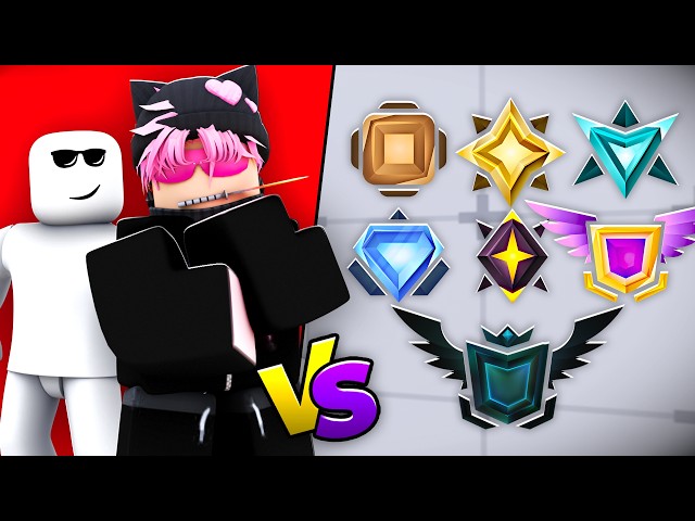 2 Pros vs EVERY Rank At Once!