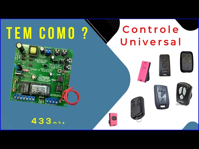 How to Add a Universal Remote to the Peccinin CP 4000 Control Board, Any Brand