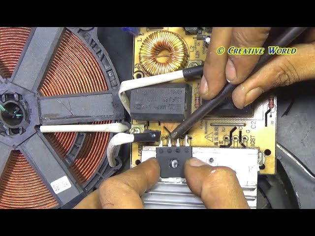 How To Repair Power Problem Of A Induction Cooker With Voice In Bengali Language
