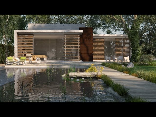 Easy Vray Exterior Lighting Tutorial - Vray Sun