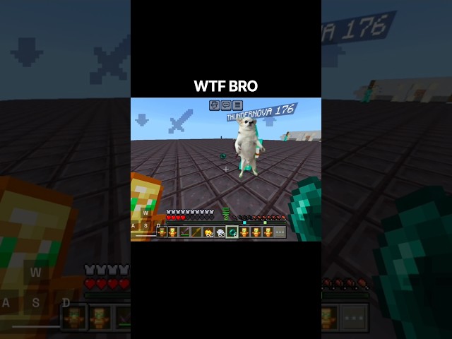 WTF Bro #minecraft #gaming #shorts #mc #mcpe #pvp